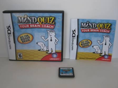 Mind Quiz: Your Brain Coach (CIB) - Nintendo DS Game